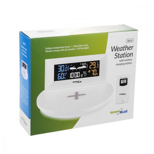 GreenBlue Wireless Weather Station with Qi GB213