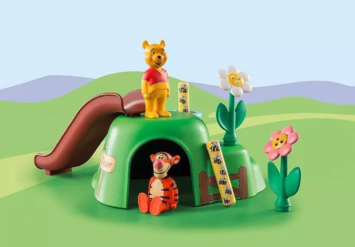 Playmobil 1.2.3 & Disney: Winnie's & Tigger's Bee Garden 12m+