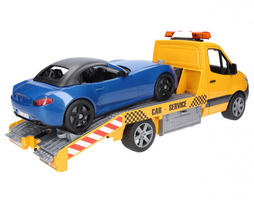 Bruder MB Sprinter Car Transporter & Roadster 3+