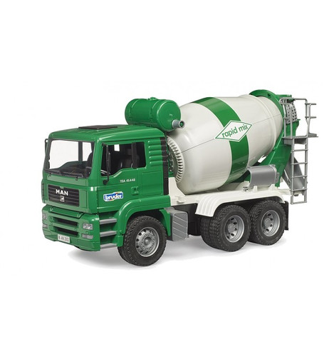 Bruder MAN TGA Cement Mixer Truck 3+