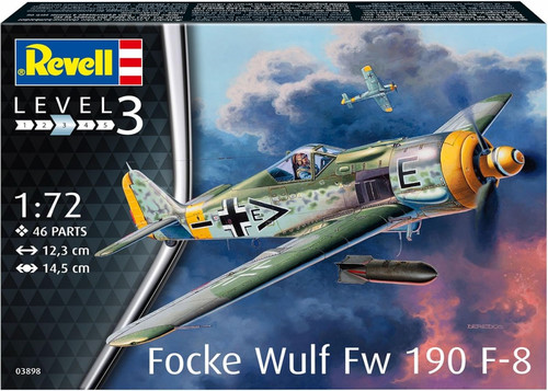 Revell Plastic Model Focke Wulf FW190 F-8 10+