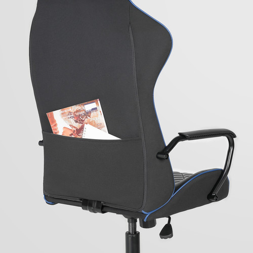 UTESPELARE Gaming chair, Bomstad black