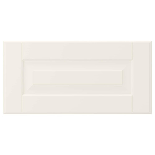 BODBYN Drawer front, off-white, 40x20 cm