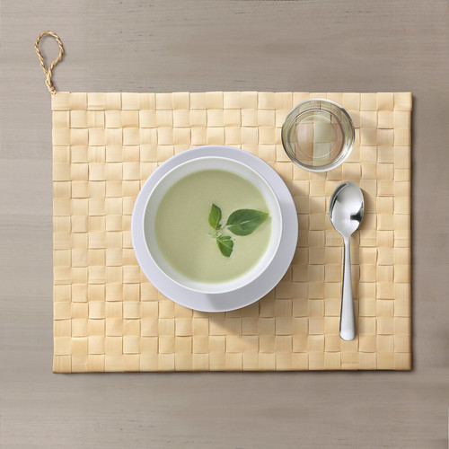 MÄVINN Place mat, handmade, 44x34 cm
