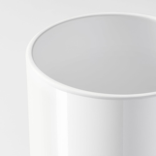 DRÖMSK Plant pot, white, 15 cm
