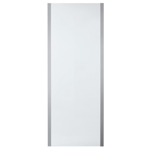 Shower Panel Zilia 80 x 200 cm, inox/clear glass