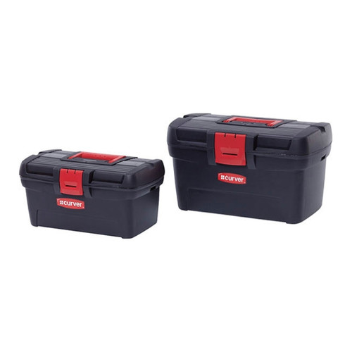 Curver 2 Tool Boxes Herobox Basic 13" + 16"