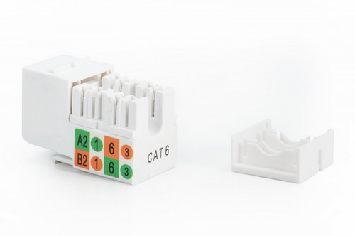 CAT 6, Class E Keystone module unshielded