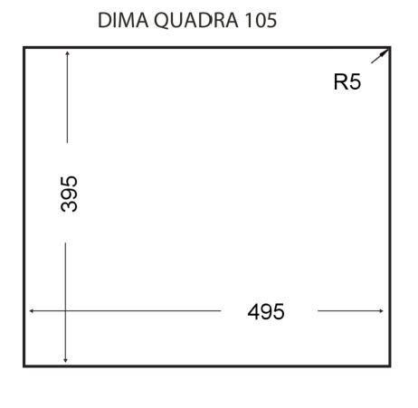 Teka Undermount Tegranite Sink One Bowl Square 50.40 TG, grey