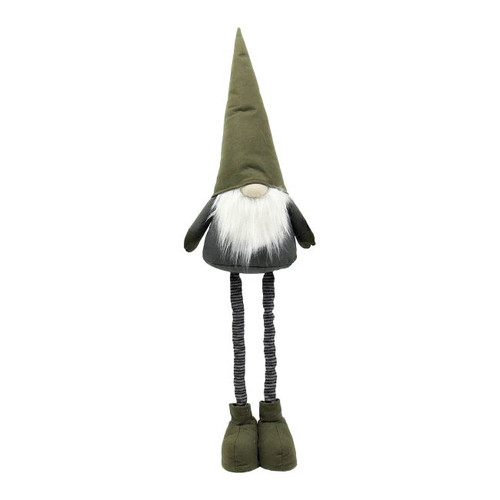 Christmas Gnome with Telescopic Legs 87-128cm, 1pc, assorted colours