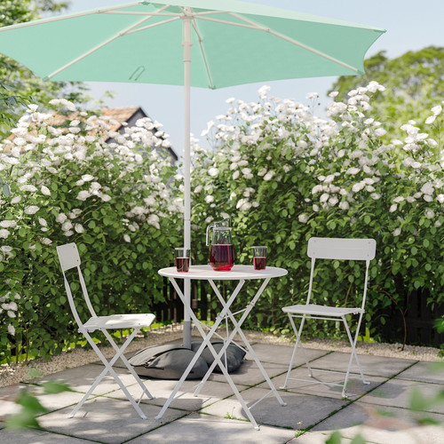 HÖGÖN Parasol, light green, 270 cm