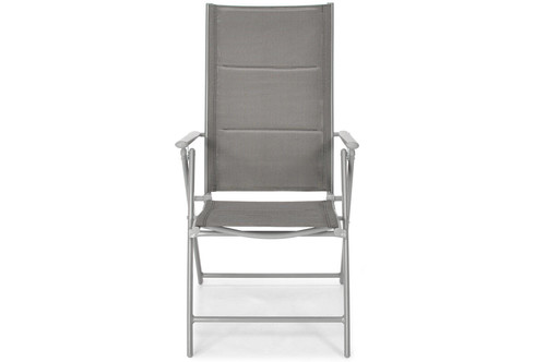 Outdoor Folding Chair Modena, silver