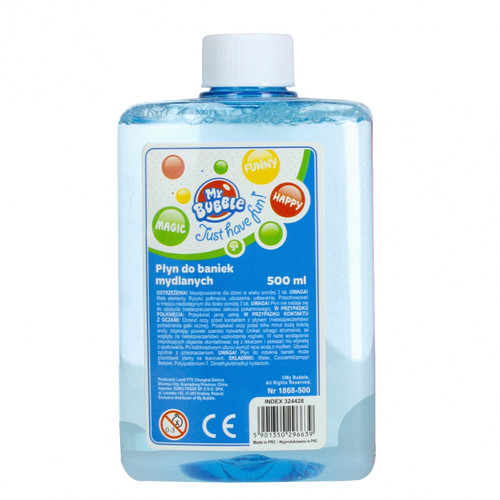 My Bubble Soap Bubble Liquid 500ml, 1pc, random colours