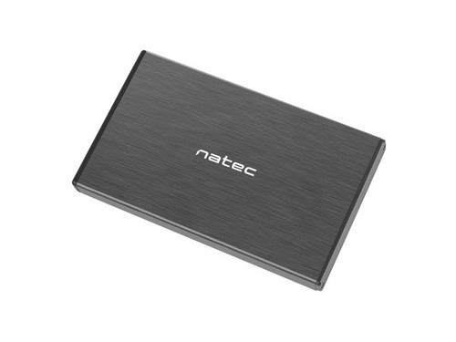 Natec External HDD Enclosure Rhino Go 2.5" USB 3.0, black