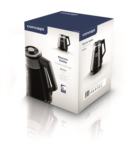 Concept Glass Kettle Thermosense 1.7l 1700W RK4170