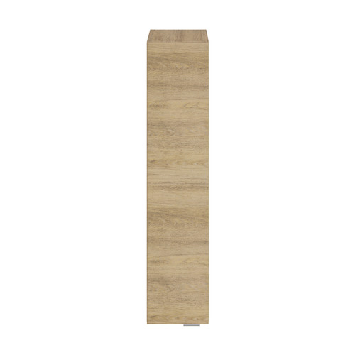 GoodHome Bathroom Wall Cabinet Imandra Slim 20 x 90 x 36 cm, oak