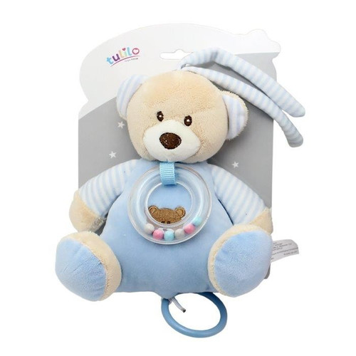 Tulilo Musical Soft Toy Teddy Bear 18cm 0+