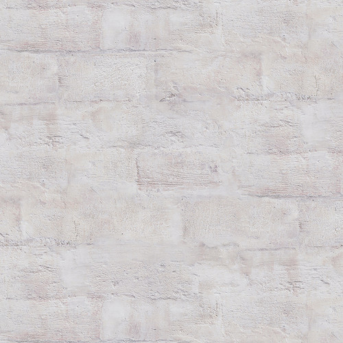 GoodHome Vinyl Wallpaper on Fleece Yakut, white