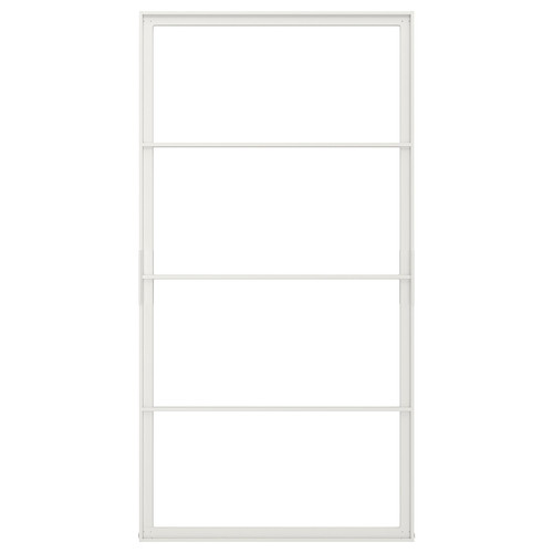SKYTTA Sliding door frame, white, 102x196 cm