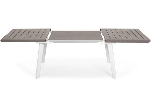Outdoor Extendable Table HARMONY, cappuccino