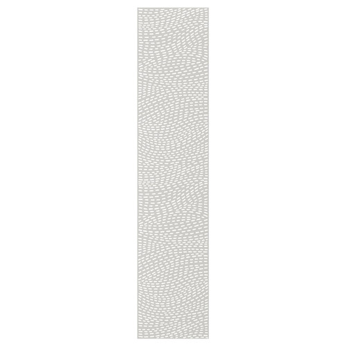 MISTUDDEN Door, grey/patterned, 50x229 cm