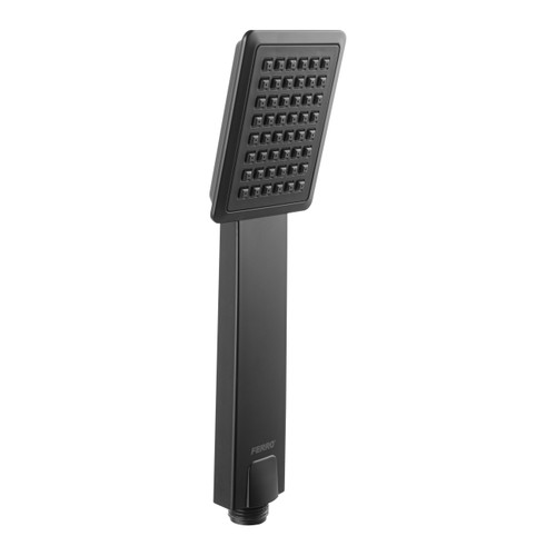 Ferro Shower Head Sinus 1-function, black
