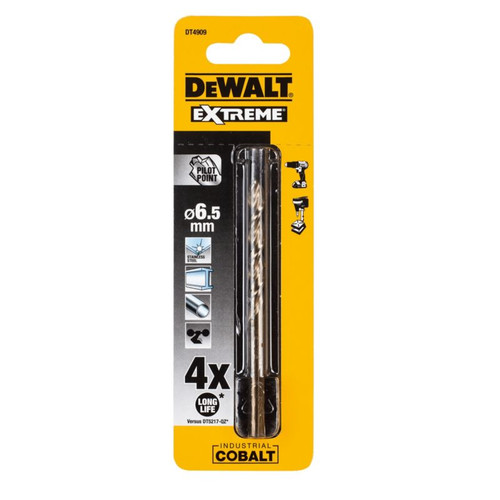 Metal Drill Bit DeWalt Extreme Cobalt 6.5mm