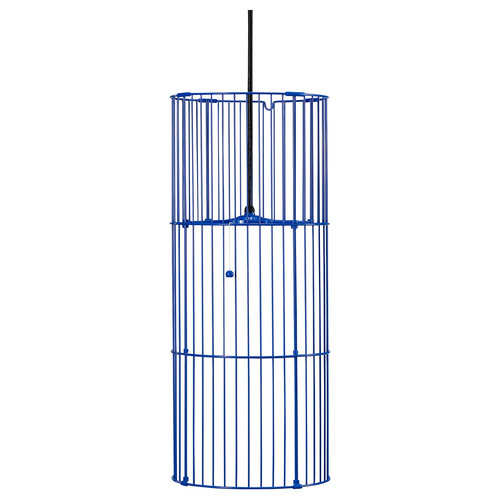 SOLVINDEN Pendant lamp, blue, 48 cm