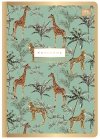 Notebook A5 80 Sheets Squared Metallic Gold 10-pack, assorted patterns
