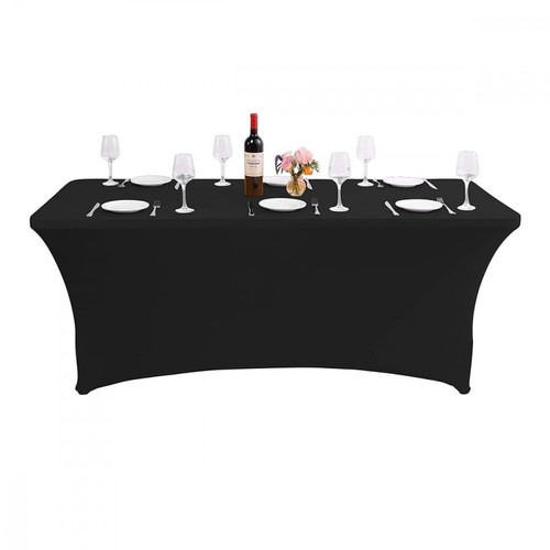 GreenBlue Elastic Table Cover GB372, black