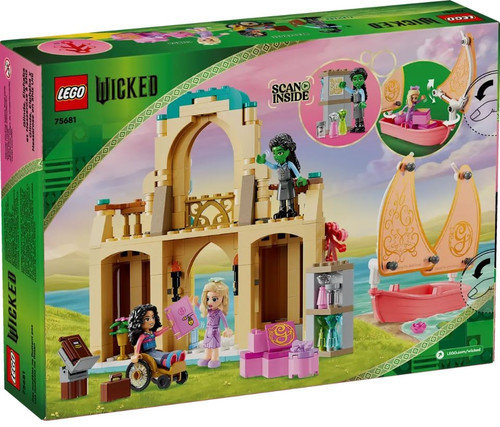LEGO Wicked Glinda, Elphaba & Nessarose at Shiz University 7+