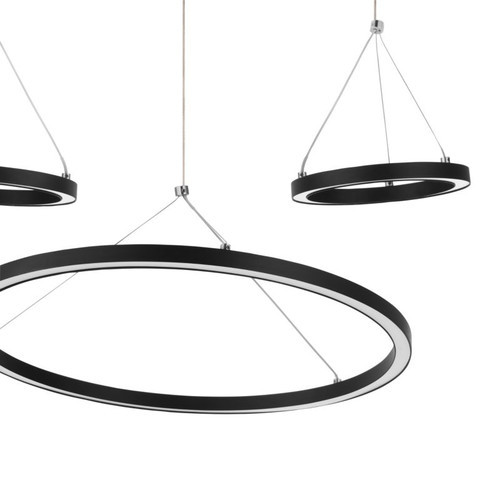 GoodHome Pendant Lamp LED Taphao, matt black
