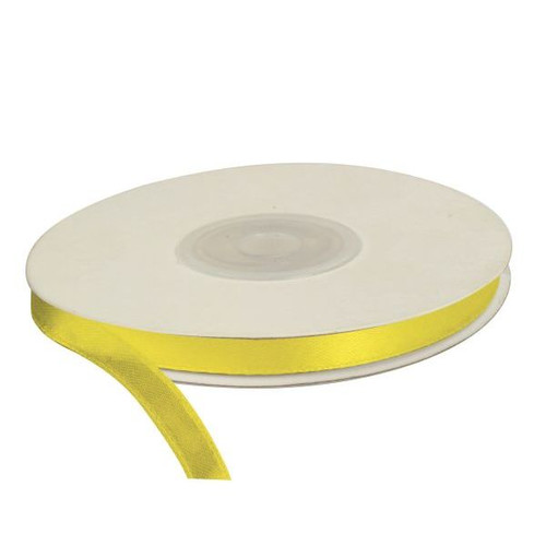 Satin Ribbon 6mm/25m, yellow