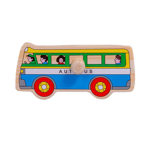 Wooden Puzzle Vehicles 18m+