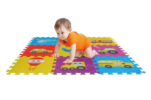 Foam Floor Mat Vehicles 9pcs 10m+