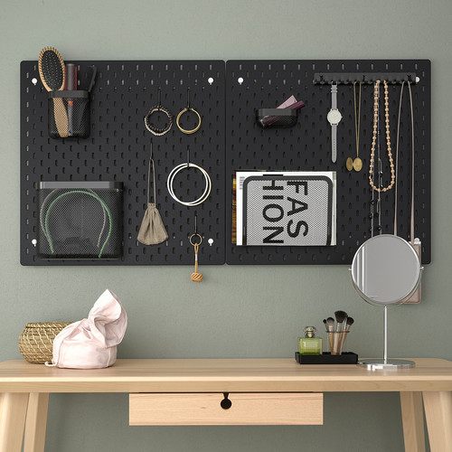 SKÅDIS Magazine holder, black
