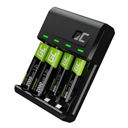 GreenCell GC VitalCharger Charger 2xAA 2000mAh 2xAAA 800mA