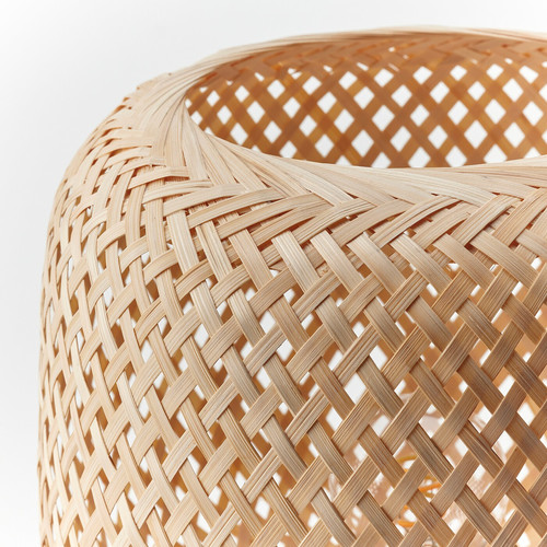 SYMFONISK Shade for speaker lamp base, bamboo