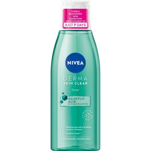 Nivea Derma Skin Clear Normalizing Toner Vegan 200ml