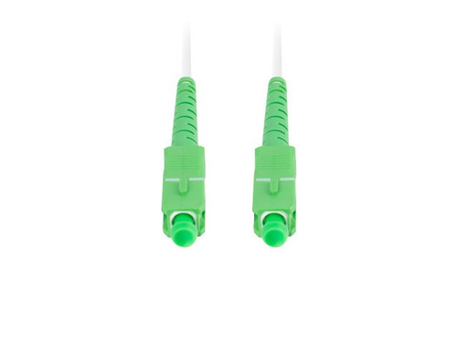 Lanberg Fiber Optic Patchcord SM SC/APC-SC/APC 2.5m, white