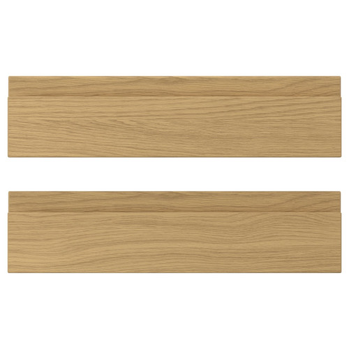 VOXTORP Drawer front, oak effect, 40x10 cm