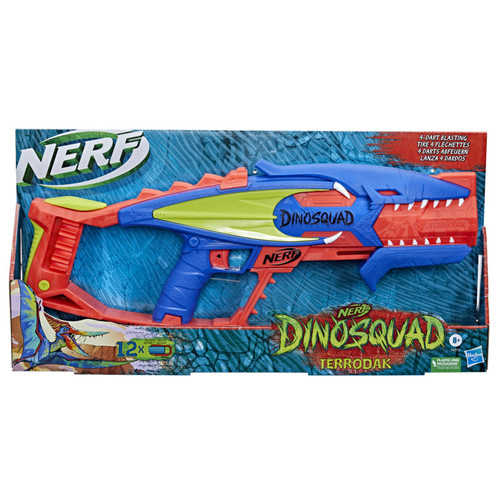 Nerf DinoSquad Terrodak, 12 Nerf Elite Darts 8+