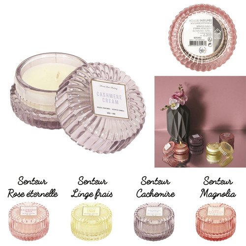 Scented Candle in Glass Fresh Linen