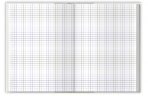 Notebook Hard Cover A6 96 Squared City 5pcs, assorted