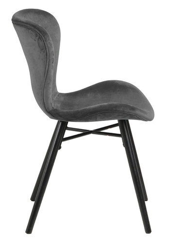 Chair Batilda VIC, dark grey