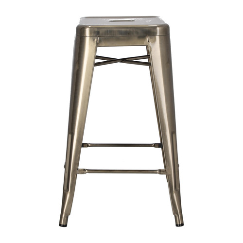 Bar Stool Paris 66cm, metallic