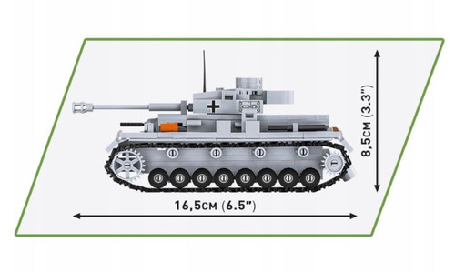 COBI Blocks Panzer IV Ausf.G 390pcs 7+