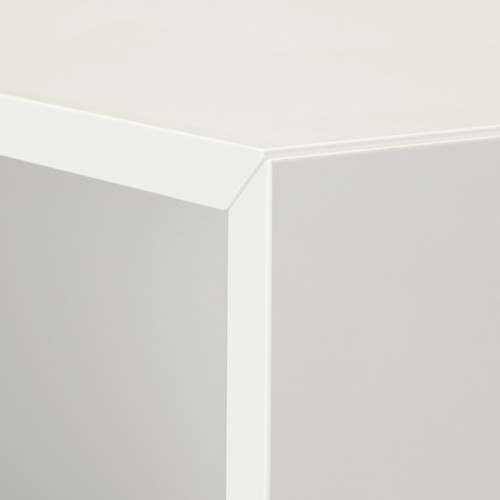 EKET Wall-mounted cabinet combination, white, 140x35x53 cm
