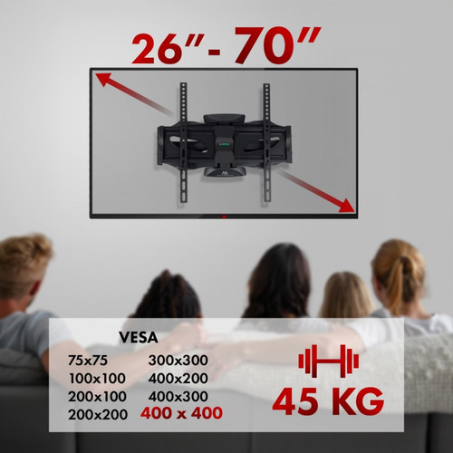 MacLean TV Bracket 26-55" 45kg MC-781