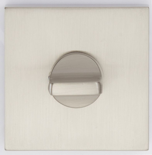 Gamet Door Escutcheon, square, brushed nickel